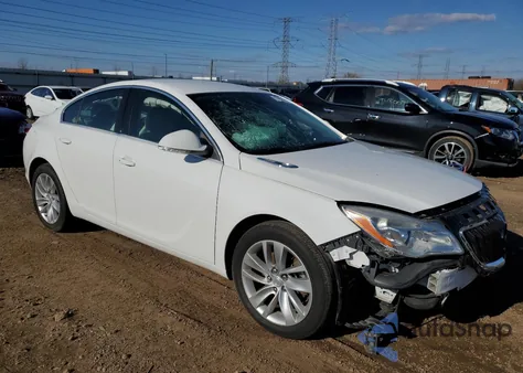 2015 Buick Regal Premium from USA, damaged, VIN 2G4GN5EX4F9140095